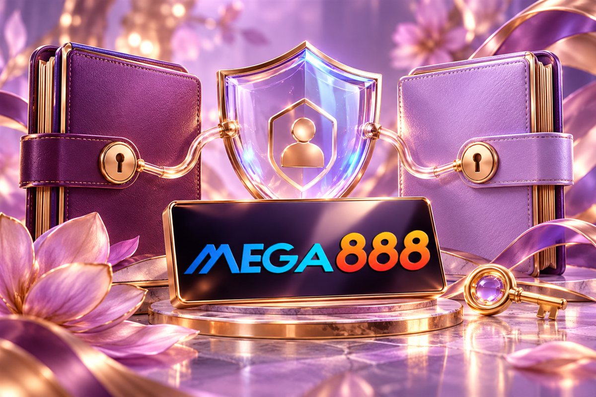 Mega888 branded provider privacy artwork