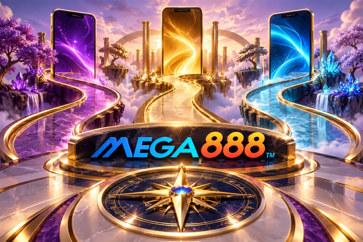 Mega888 branded shortlist hero artwork